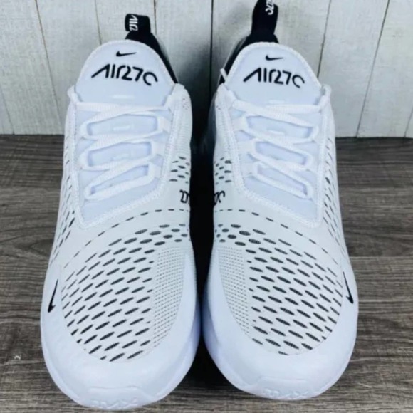 Nike Air Max 270 White Black AH6789-100 women’s  SIZE 8 - Picture 2 of 4